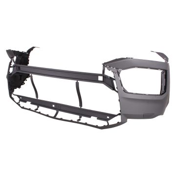 Bumper Cover Front w/o S-Line Pkg w/o Headlamp Washer w/o Parallel Park Assist Primed CAPA for Audi Q7 2020-2023
