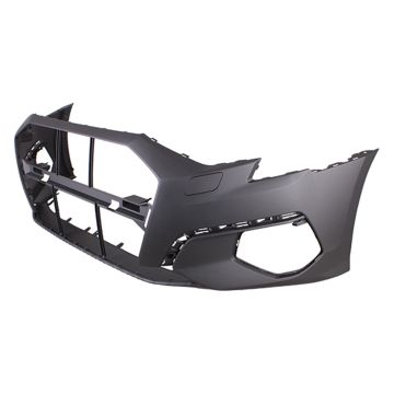 Bumper Cover Front w/o S-Line Pkg w/o Parallel Park Assist Primed for Audi A3 A3 Quattro