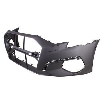 Bumper Cover Front w/o S-Line Pkg w/Parallel Park Assist Primed CAPA for Audi A3 A3 Quattro