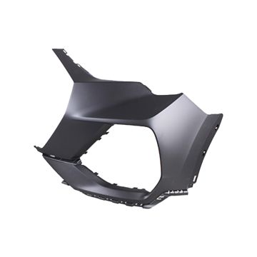 Bumper Extension Front Left Outer w/o Headlamp Washer w/o Parallel Park Assist Primed CAPA for Audi Q3 2019-2023