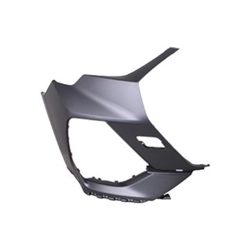 Bumper Extension Front Right Outer w/o Headlamp Washer w/o Parallel Park Assist Primed CAPA for Audi Q3 2019-2023