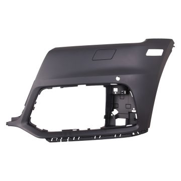 Bumper Cover Front Left w/o S-Line Pkg w/o Parallel Park Assist w/Parking Aid Primed CAPA for Audi Q5 2018-2020