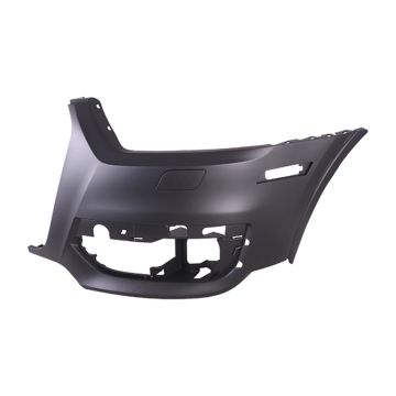 Bumper Cover Front Right w/o Parallel Park Assist w/o Parking Aid Primed CAPA for Audi Q3 2015