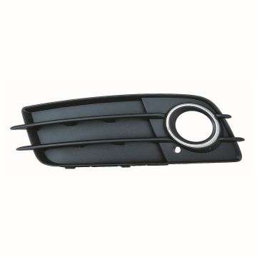 Bumper Insert Front Left w/S-Line Pkg Outer Grille/Fog Lamp Bezel for Audi S4 A4