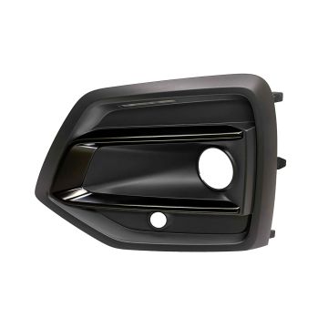 Bumper Insert Front Left w/o S-Line Pkg Outer Grille Black for Audi Q5 2021-2023