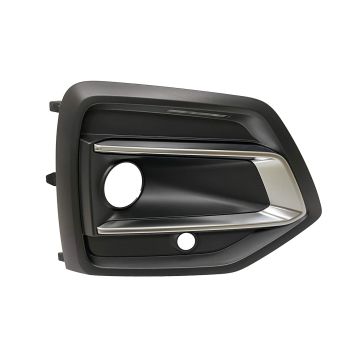 Bumper Insert Front Right w/o S-Line Pkg Outer Grille Chrome for Audi Q5 2021-2023
