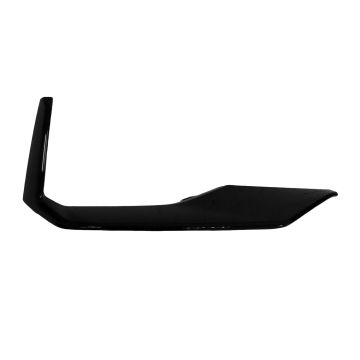 Bumper Cover Molding Front Right Outer Spoiler Glossy Black for Audi RS5 2018-2019