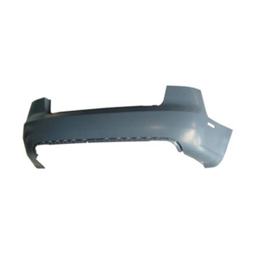 Bumper Cover Rear w/o Parking Aid Primed for Audi S4 A4