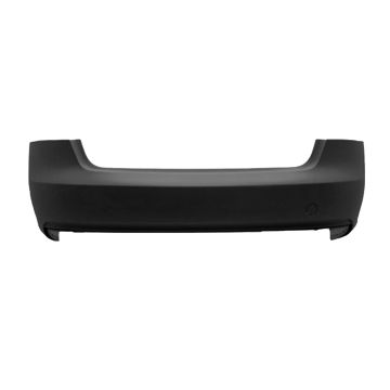 Bumper Cover Rear w/o S-Line Pkg w/o Parking Aid Sensors Primed CAPA for Audi A5 Quattro Convertible Coupe 2012-2017
