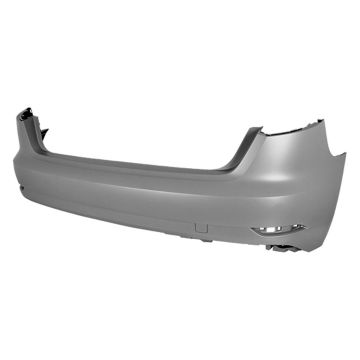 Bumper Cover Rear w/o Parking Aid Primed for Audi A3 Sportback e-tron 2017-2018