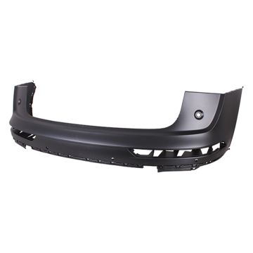 Bumper Cover Rear w/o S-Line Pkg w/o Parallel Park Assist Primed CAPA for Audi Q5 2021-2024