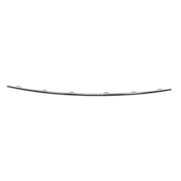 Bumper Cover Molding Rear w/o S-Line Pkg Center Trim Aluminum for Audi Q5 2021-2023