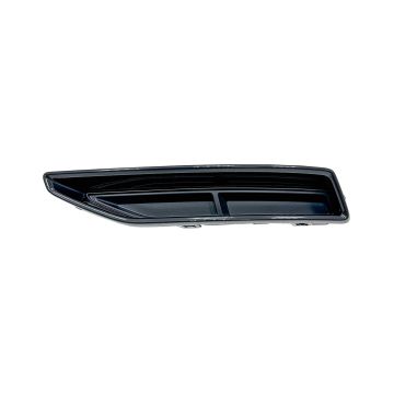 Bumper Cover Molding Rear Right Diffuser Trim Dark Chrome for Audi Q3 2019-2023