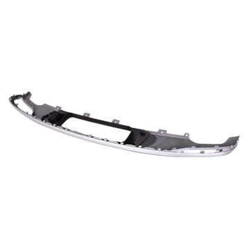 Bumper Valance / Grille Kit Rear w/Trailer Hitch Selenite Silver Panel CAPA for Audi Q5 2018-2020