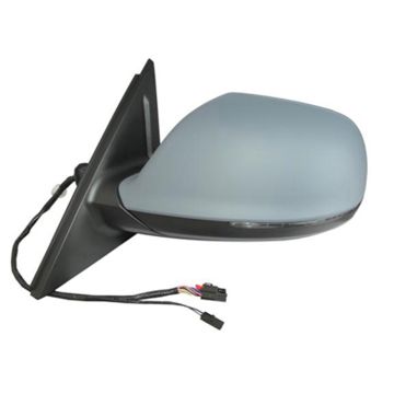 Door Mirror Assembly Left w/o Puddle Lamps w/o Auto Dimming w/o Anti-Glare w/o LDW for Audi Q5 2009-2013
