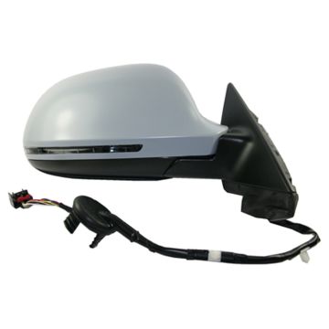 Door Mirror Assembly Right w/o Folding Mirror w/o Auto Dimming for Audi A3 2009-2010