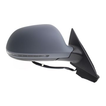 Door Mirror Assembly Right w/Folding Mirror w/o Auto Dimming for Audi A3 2009-2010
