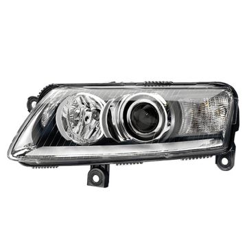 Headlight Assembly Composite Left w/Auto Leveling w/HID for Audi A6 Sedan 2005-2008