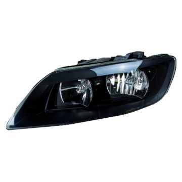 Headlight Assembly Composite Left Halogen CAPA for Audi Q7 2007-2009