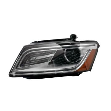 Headlight Assembly Composite Left Bi-Xenon w/o Curve Lighting CAPA for Audi Q5 SQ5