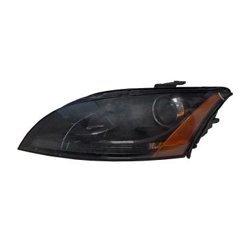 Headlight Assembly Composite Left Halogen w/Red Tail Lamp Lens for Audi TT Quattro 2008-2014