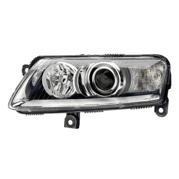 Headlight Assembly Composite Right w/Auto Leveling w/HID for Audi A6 Sedan 2005-2008
