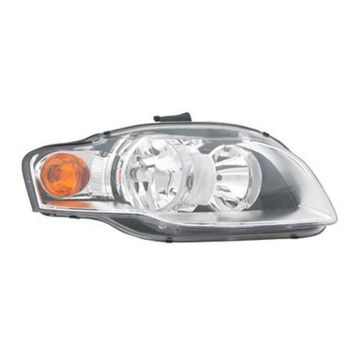 Headlight Assembly Composite Right w/halogen for Audi A4 2005-2008
