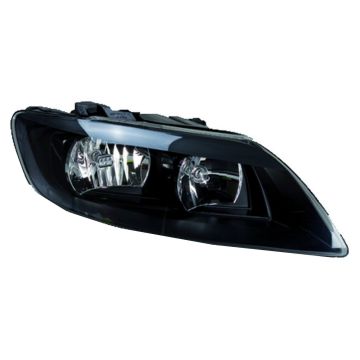 Headlight Assembly Composite Right Halogen CAPA for Audi Q7 2007-2009
