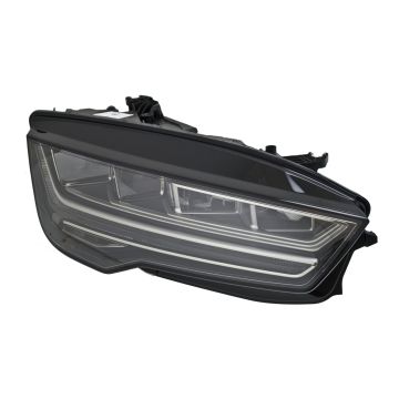Headlight Assembly Composite Right LED w/o Matrix Lighting for Audi A7 Quattro S7
