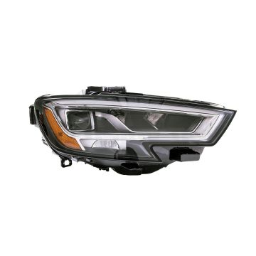 Headlight Assembly Composite Right LED for Audi S3 A3