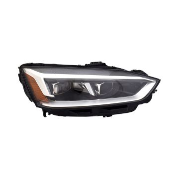 Headlight Assembly Composite Right LED CAPA for Audi A5 Quattro Convertible Coupe 2018-2020