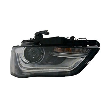 Headlight Lens Housing Left Xenon w/o Curve Lighting From 5-9-12 for Audi allroad 2013-2016
