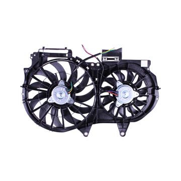 Engine Cooling Fan Assembly Dual Fan Assembly for Audi A4 2002-2008