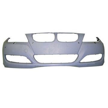 Bumper Cover Front E90/E91 w/Park Distance Control w/Headlamp Washer Primed for BMW 328i 335i