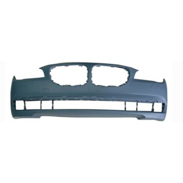 Bumper Cover Front F01/F02/F04 w/o Park Distance Control w/o M Pkg w/o Side View Cameras Primed CAPA for BMW 750Li 750i 760Li 740i 740Li