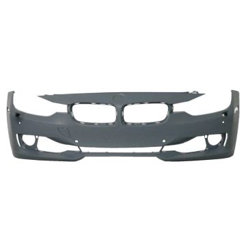 Bumper Cover Front F30/F31 w/Headlamp Washer w/PDC w/Camera w/o M Sport Package Primed for BMW 335i 328i 328i xDrive