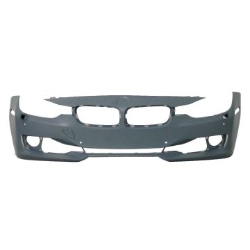 Bumper Cover Front F30 w/Headlamp Washer w/PDC w/o Park Assist w/o Camera Primed for BMW 335i 328i