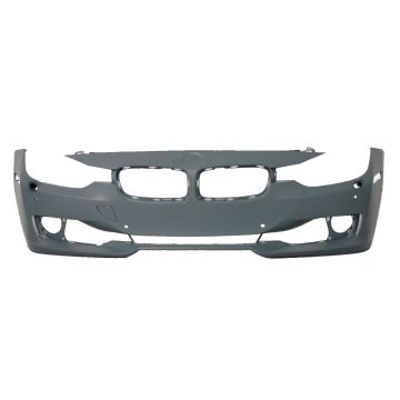 Bumper Cover Front F30 w/Headlamp Washer w/PDC w/o Park Assist w/Camera Primed for BMW 335i 328i