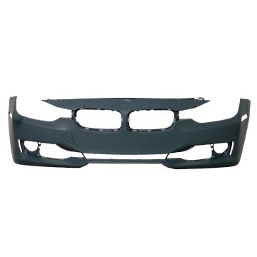 Bumper Cover Front w/o Headlamp Wshr w/o PDC w/o Park w/o Camera MODERN, LUXURY, SPORT PKG Primed CAPA for BMW 328i 2012-2015