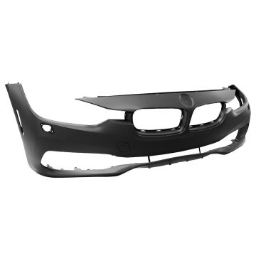 Bumper Cover Front F30/F31/F30 STANDARD w/Headlamp Washer w/o PDC w/o Park Assist w/o Camera Primed CAPA for BMW 320i 340i 330e 328d 328i