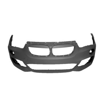 Bumper Cover Front F48 w/M Pkg w/o Headlamp Washers w/o PDC w/o Park Assist Primed for BMW X1 2016-2018