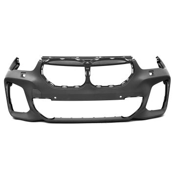 Bumper Cover Front F48 w/M Pkg w/Headlamp Washer w/o Parking Assist Primed for BMW X1 2020-2022