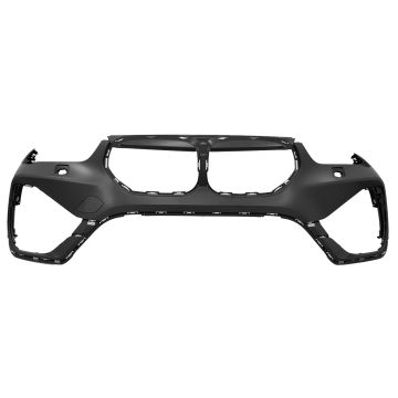 Bumper Cover Front F48 w/o M Pkg w/Headlamp Washer w/Parking Assist Primed for BMW X1 2020-2022