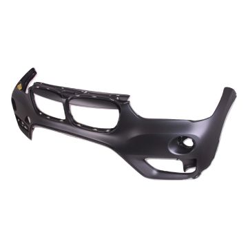 Bumper Cover Front Upper F48 w/o M Pkg w/o Headlamp Washer w/o Park Distance Control Primed CAPA for BMW X1 2016-2018
