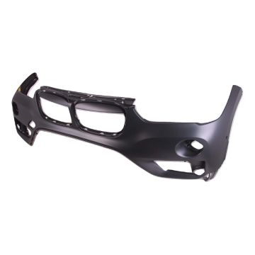 Bumper Cover Front Upper F48 w/o M Pkg w/o Headlamp Washer w/Park Distance Control Primed CAPA for BMW X1 2016-2018