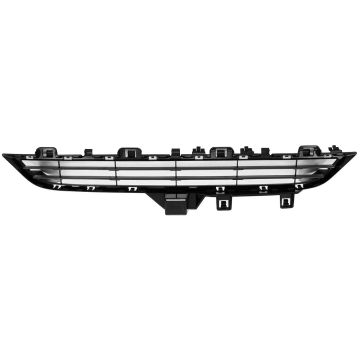 Bumper Cover Grille Front Upper Center F15 Black w/o M Sport Package for BMW X5 2014-2018
