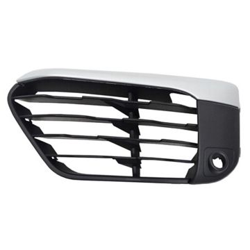 Bumper Insert Front Left X LINE F48 w/o M Pkg w/Park Distance Control Outer Grille for BMW X1 X Line sDrive20i X Line 2016-2018