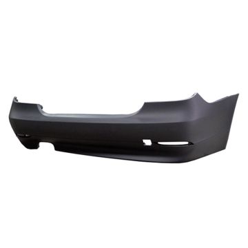 Bumper Cover Rear w/o Park Sensor Primed for BMW 530i 525i 545i