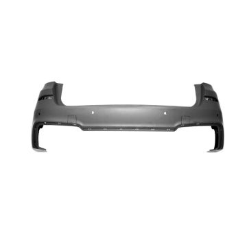Bumper Cover Rear F25 w/M Pkg w/Park Distance Control Primed for BMW X3 2011-2017