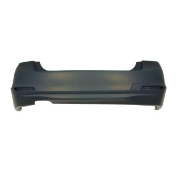 Bumper Cover Rear F30 Standard Package w/o Park Distance Control w/o M Sport Package Primed CAPA for BMW 328i Sedan 2012-2015